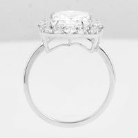 3.78 Carats Lab Grown Diamond 14K Gold Ring