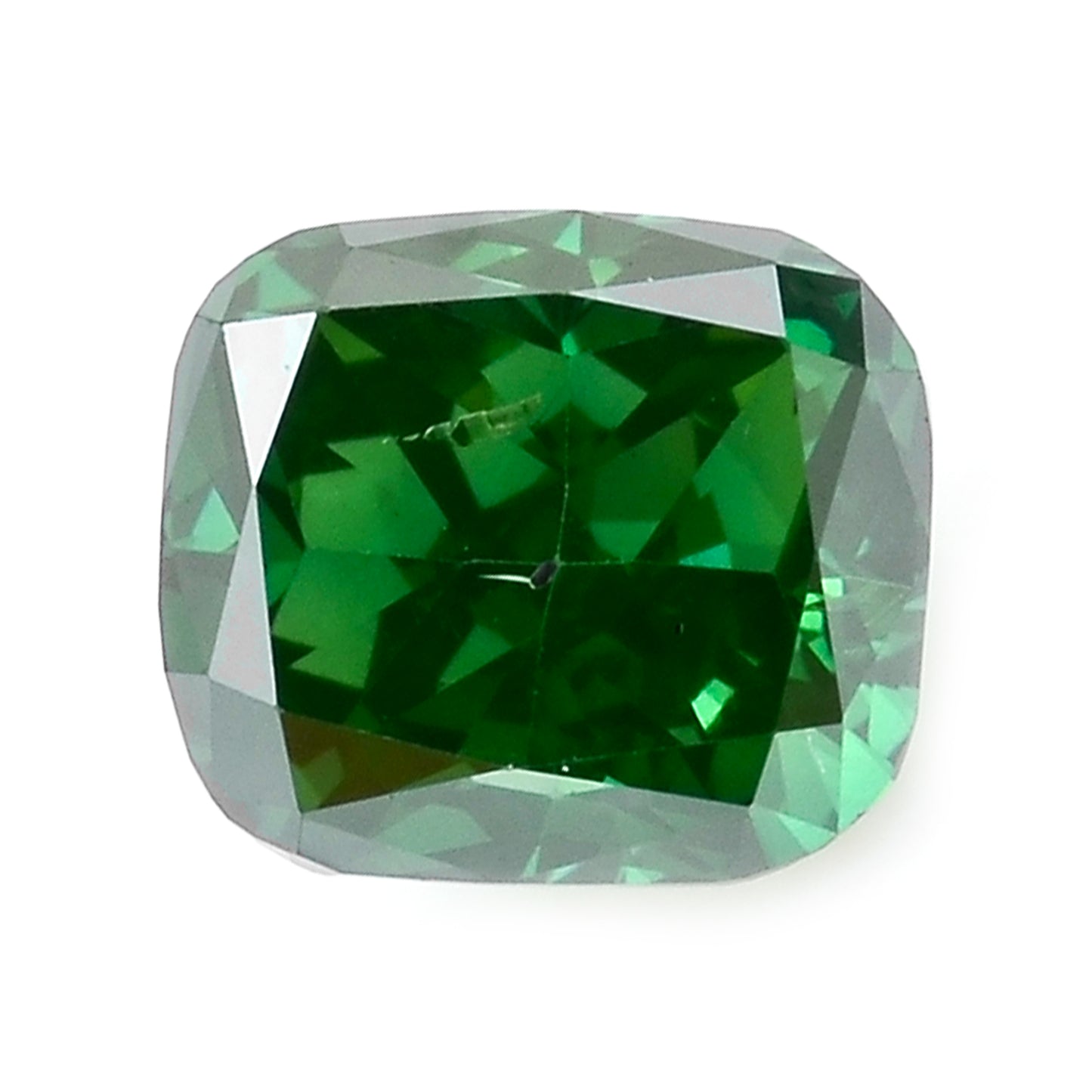 0.3 Green Diamond Octagon Loose Diamond
