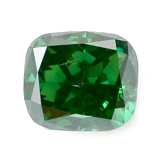 0.3 Green Diamond Octagon Loose Diamond