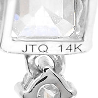 3.48 Carats Lab Grown Diamond 14K Gold Pendant