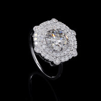2.73 Carats Lab Grown Diamond 14K Gold Ring
