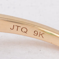 1.54 Ct Oval Emerald 9K Gold Ring