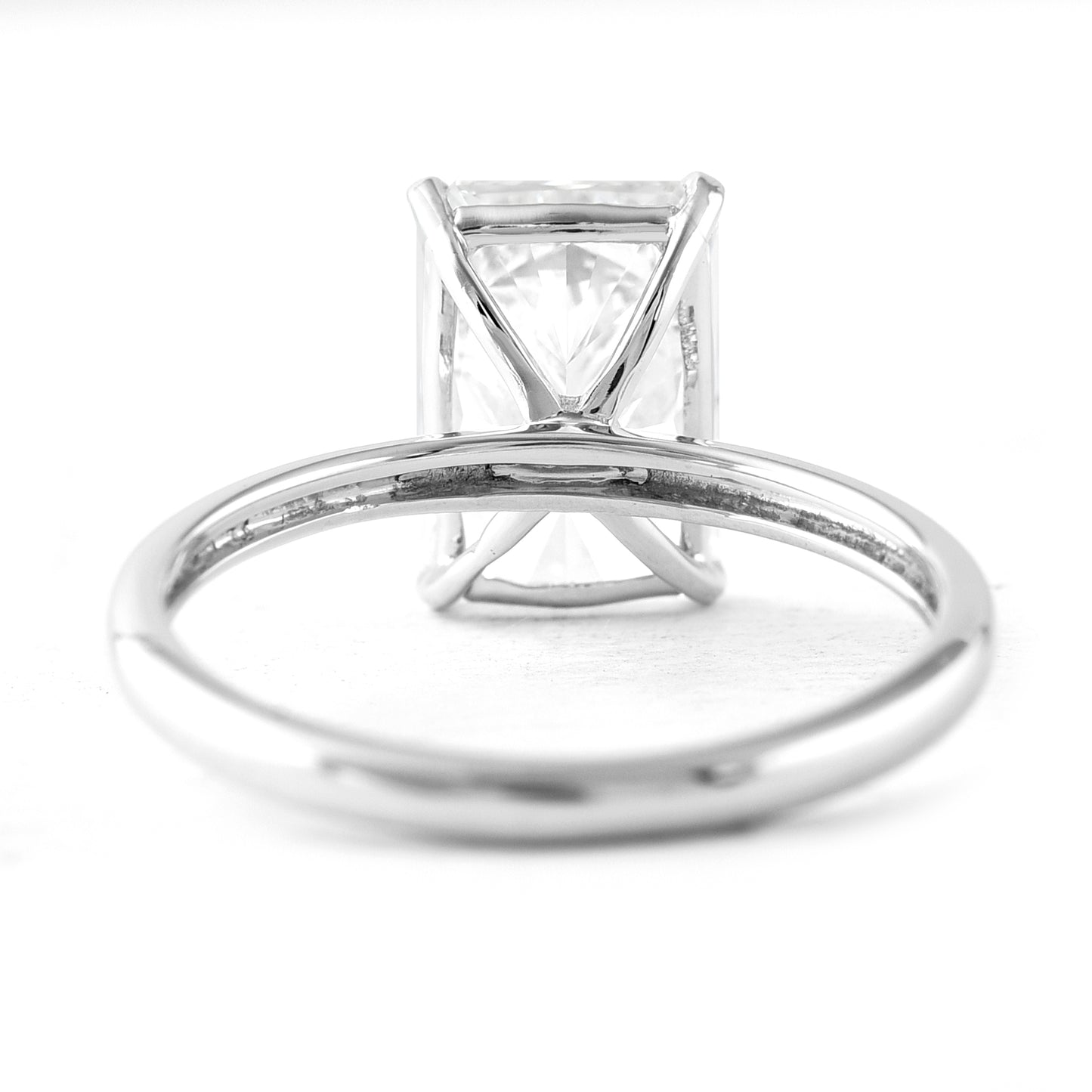 3.05 Carats Lab Grown Diamond 950 Platinum Ring