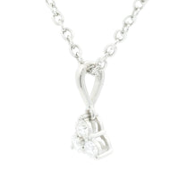 0.20 Ct Round Lab Grown Diamond 925 Silver Pendant