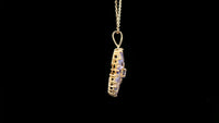 2.48 Ct Round Tanzanite 14K Gold Pendant