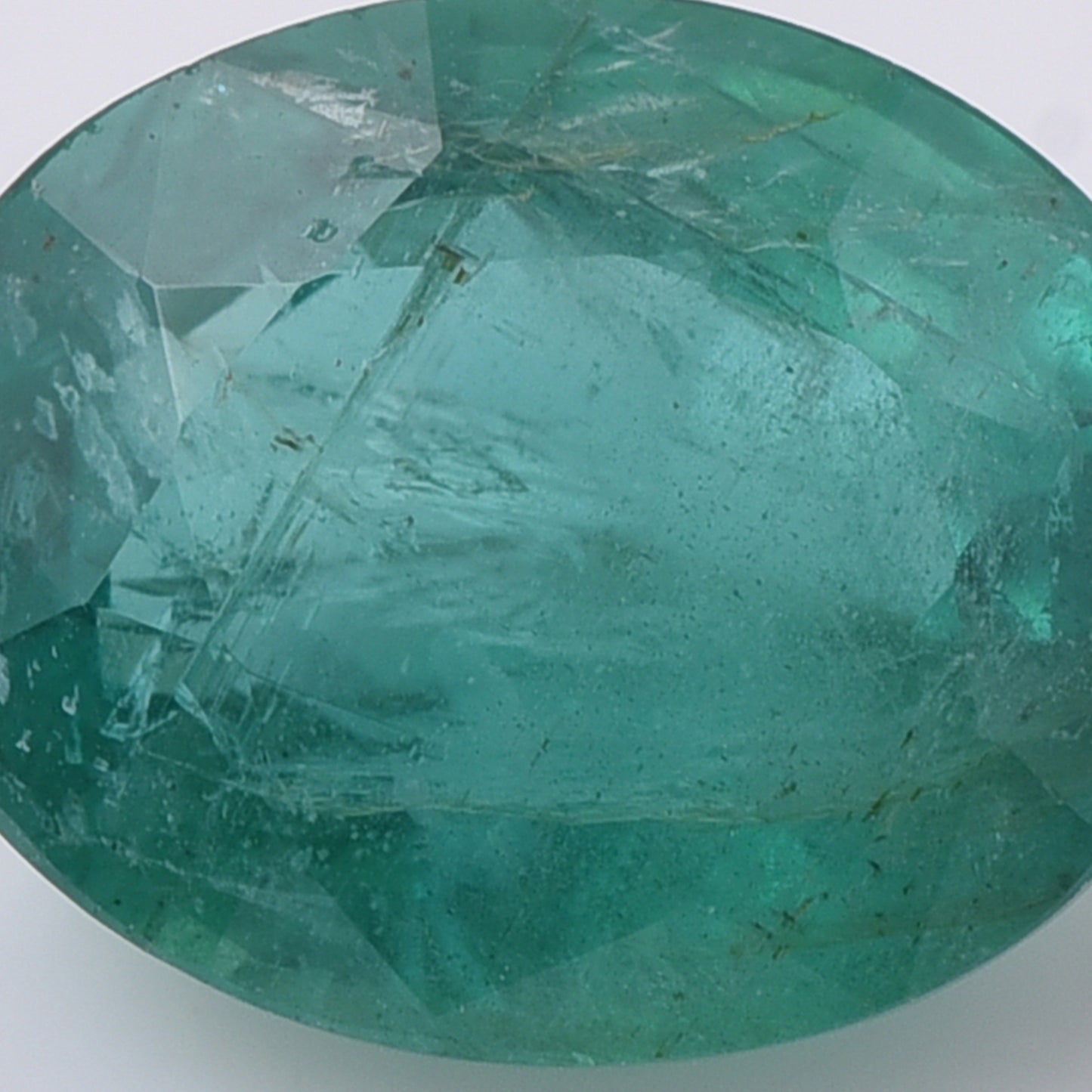 2.62 Natural Beryl Emerald Oval Mixed Cut Gemstone