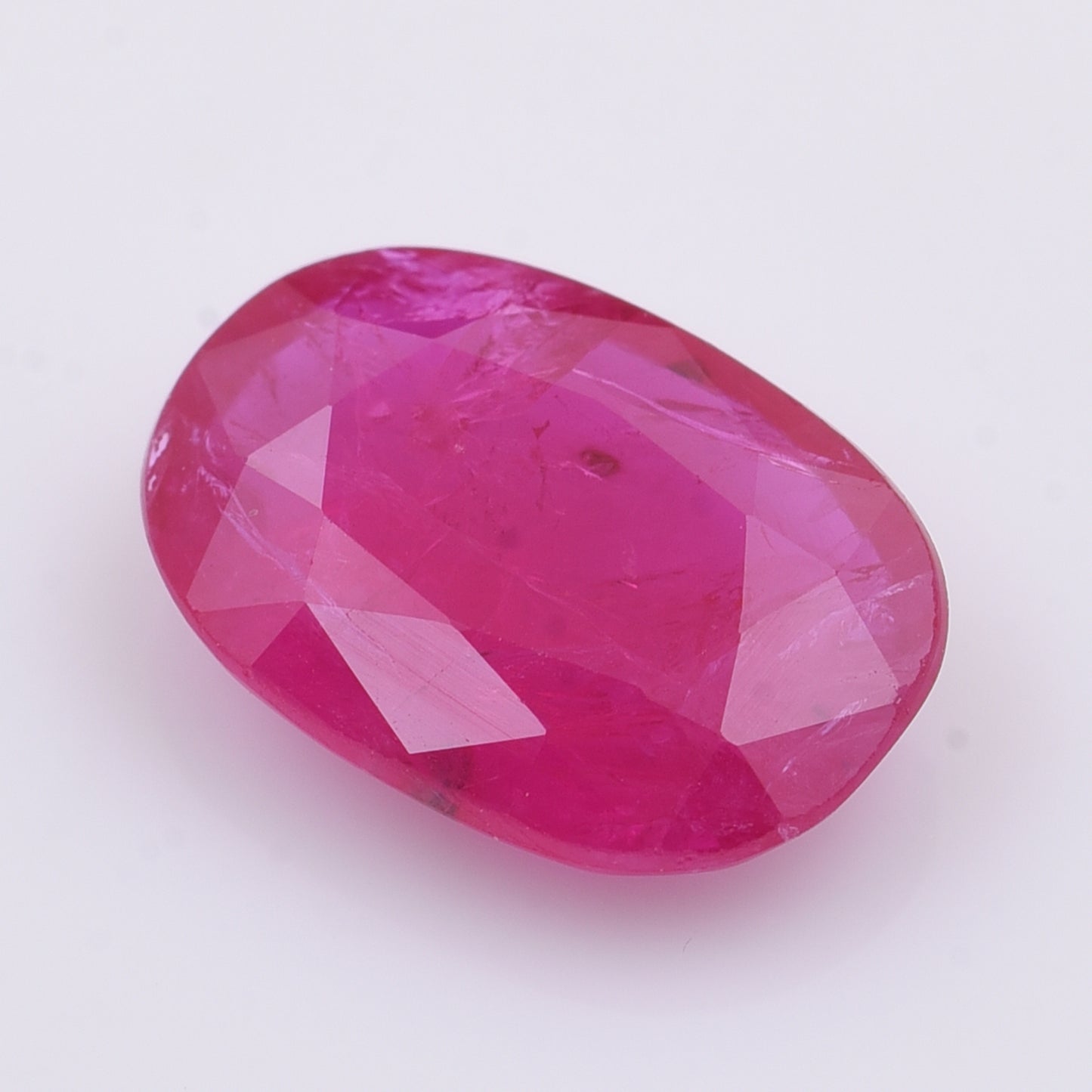 1.93 Natural Corundum Ruby Oval Mixed Cut Gemstone