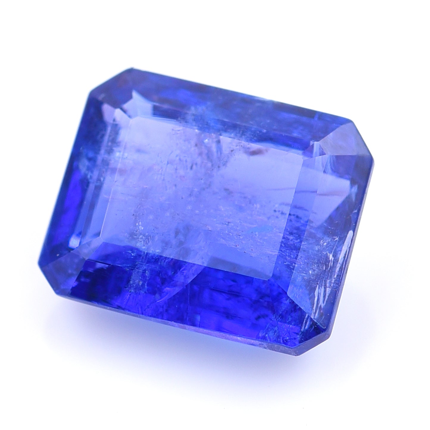 6.03 Natural Zoisite Tanzanite Emerald Cut Gemstone