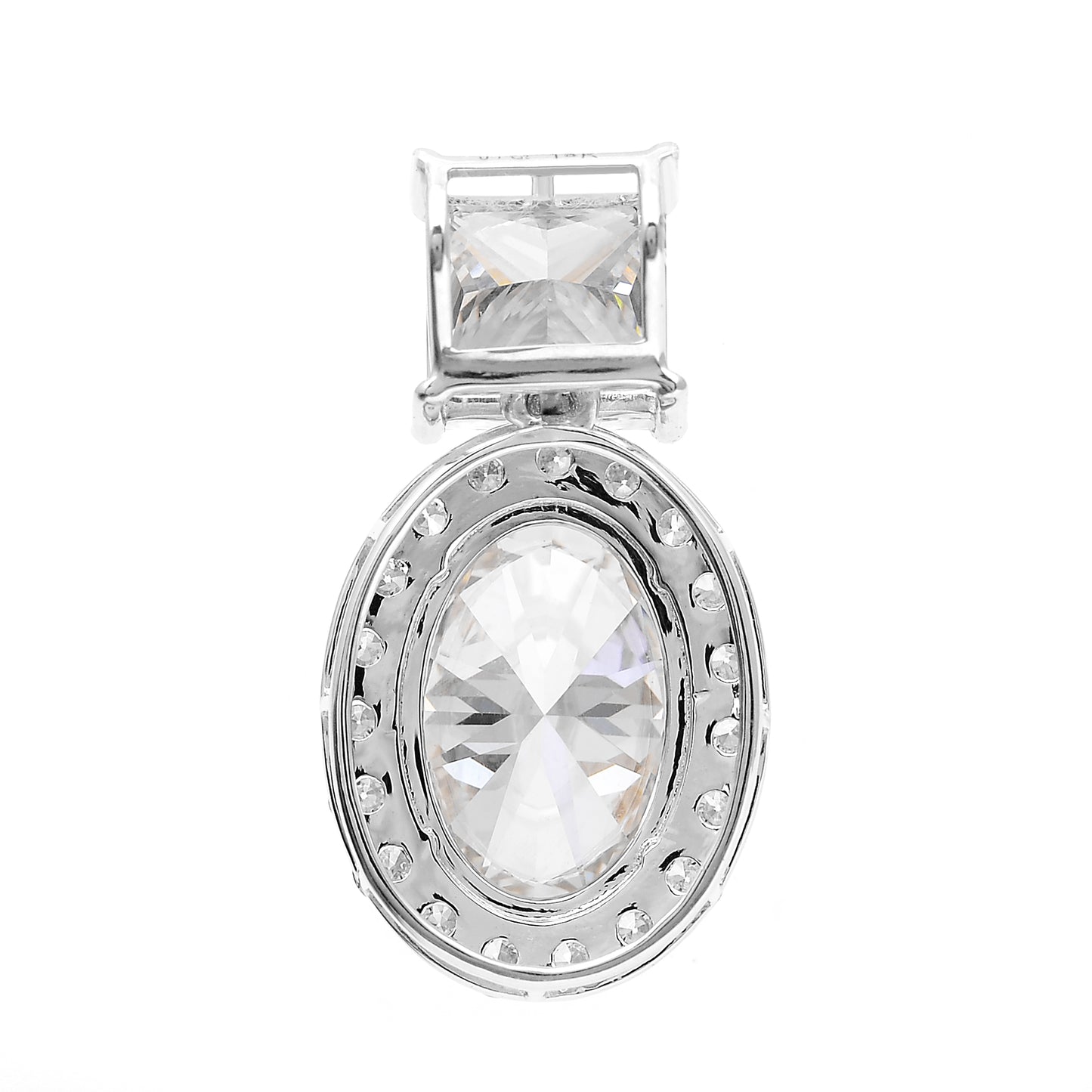 4.55 Carats Lab Grown Diamond 14K Gold Pendant