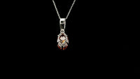 2.18 Carats Pink Lab Grown Diamond 14K Gold Pendant