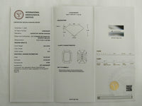 2.27 Carats Lab Grown Diamond 950 Platinum Ring