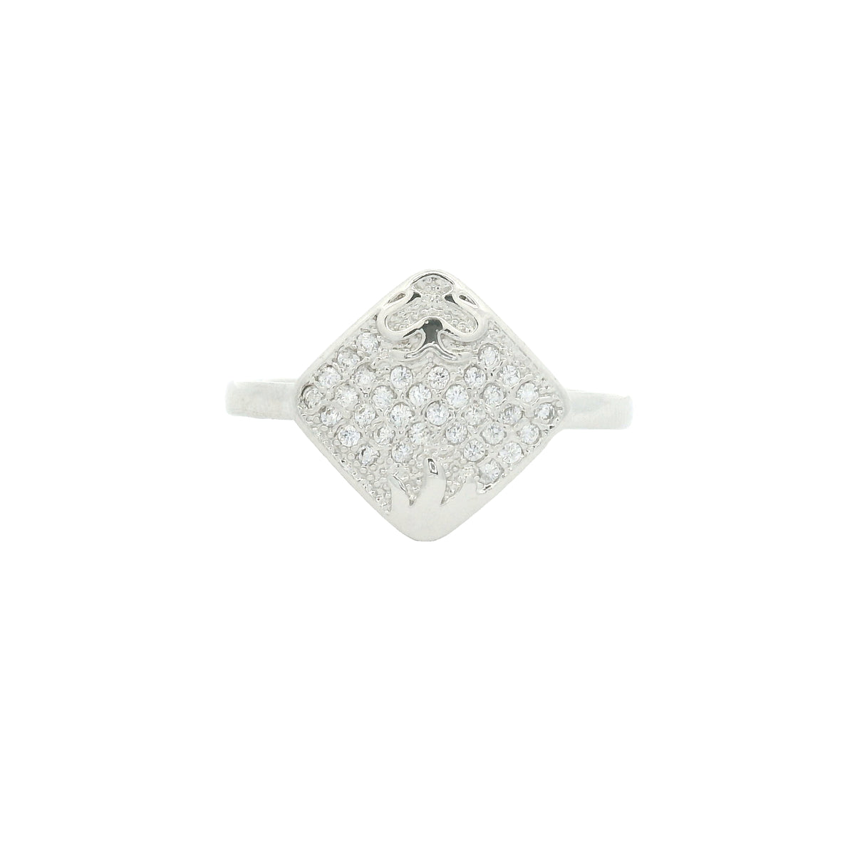 1.38 Ct Cubic Zirconia 925 Sterling Silver Ring