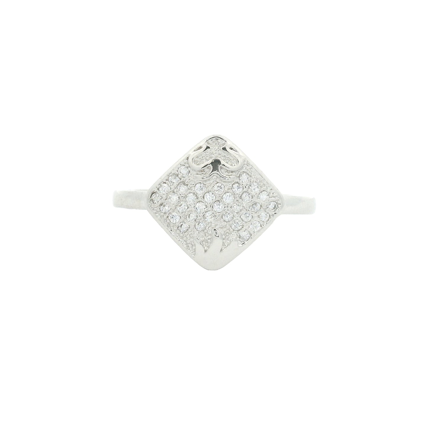 1.38 Ct Cubic Zirconia 925 Sterling Silver Ring