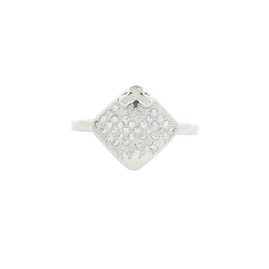 1.38 Ct Cubic Zirconia 925 Sterling Silver Ring