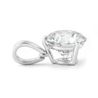 2.06 Carats Lab Grown Diamond 14K Gold Pendant