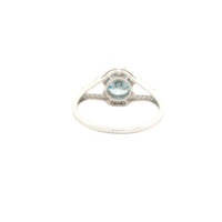 1.56 Carats Blue Lab Grown Diamond 14K Gold Ring