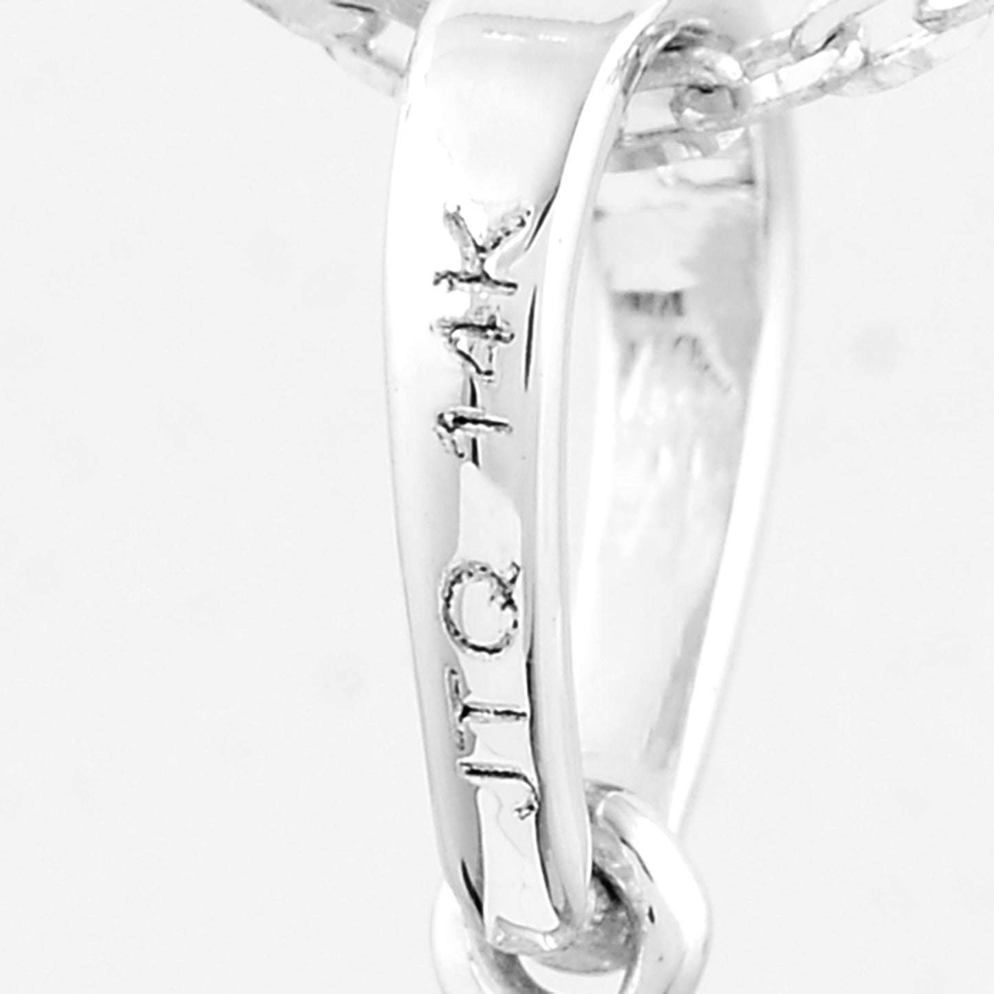 4.18 Carats Lab Grown Diamond 14K Gold Pendant
