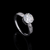 2.27 Carats Lab Grown Diamond 14K Gold Ring