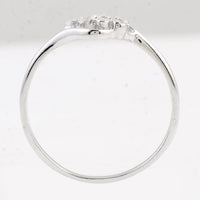 0.00 Ct Plain 925 Sterling Silver Ring