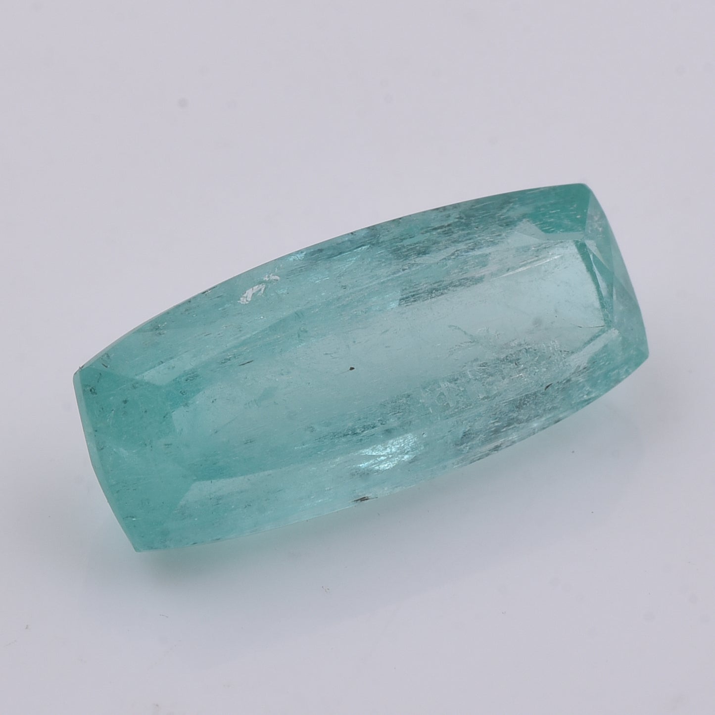 6.01 Natural Beryl Emerald Rectangular Cushion Mixed Cut Gemstone