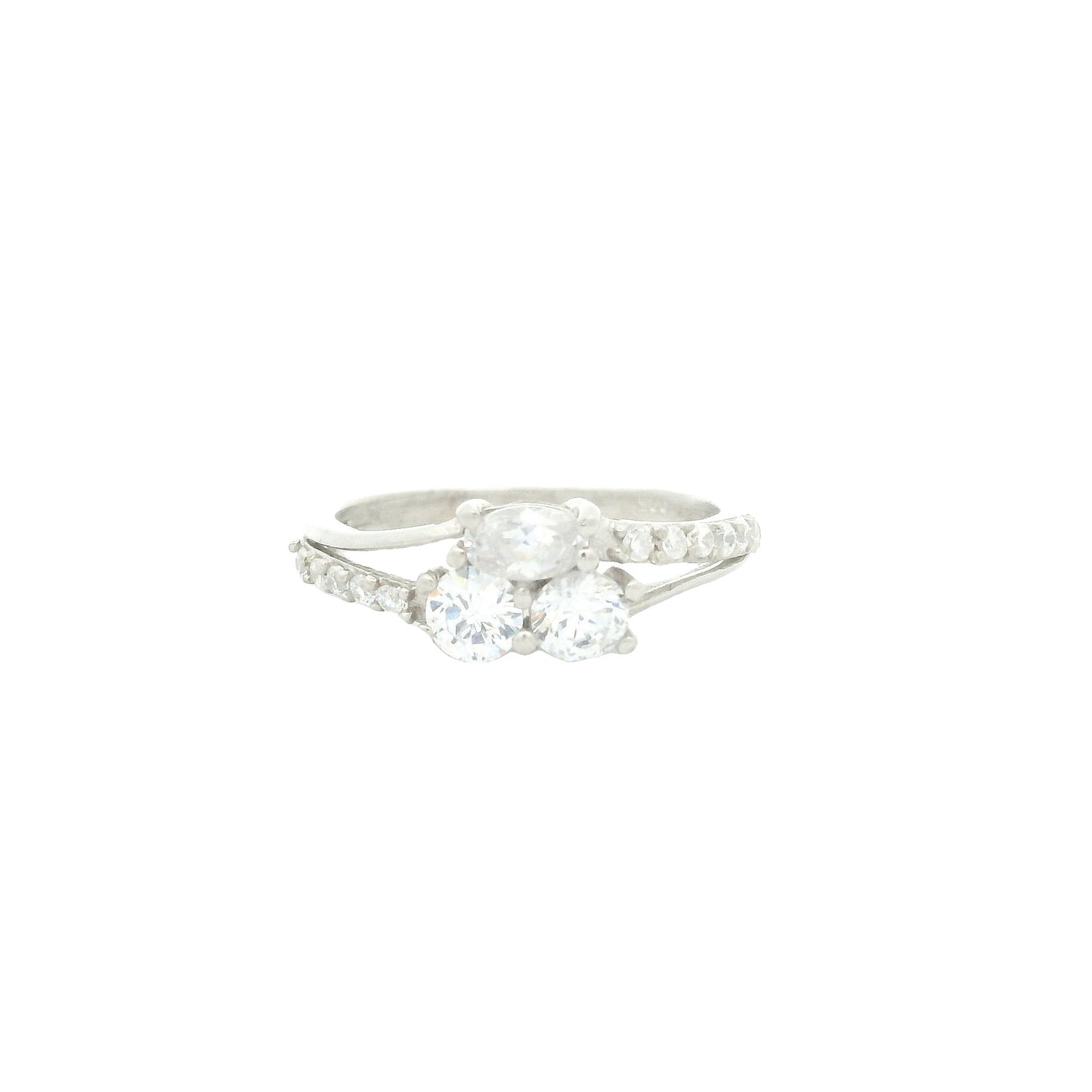 1.39 Ct Cubic Zirconia 925 Sterling Silver Ring