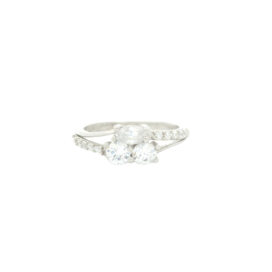 1.39 Ct Cubic Zirconia 925 Sterling Silver Ring