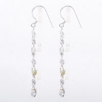 9.45 Ct Blue Topaz 925 Sterling Silver Earrings