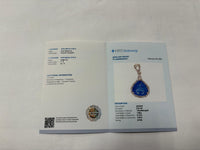 3.44 Ct Pear Mixed Cut Natural Tanzanite 14K Gold Pendant