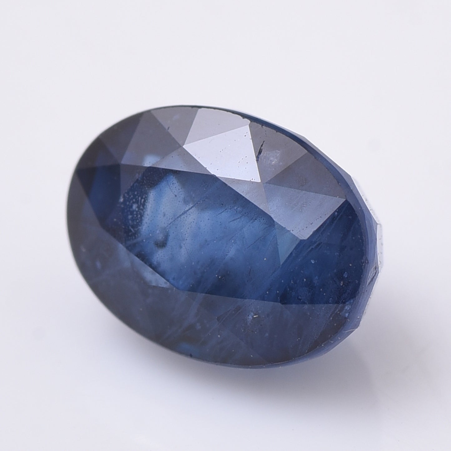 2.58 Natural Corundum Sapphire Oval Mixed Cut Gemstone