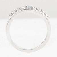 0.36 Ct Round Swiss Blue Topaz 925 Sterling Silver Ring