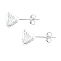 3.41 Carats Lab Grown Diamond 14K Gold Earrings