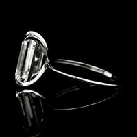 5.65 Carats Lab Grown Diamond 14K Gold Ring