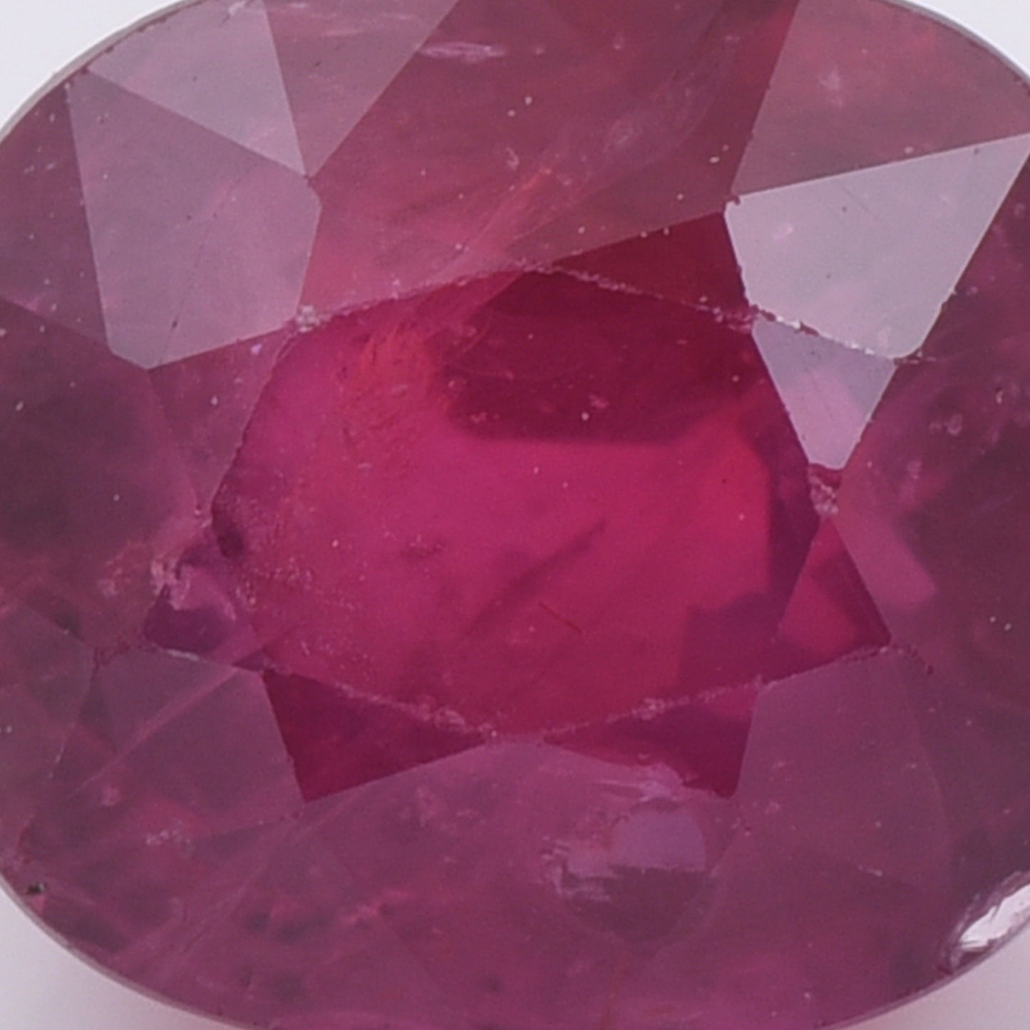 2.66 Natural Corundum Ruby Rectangular Cushion Mixed Cut Gemstone