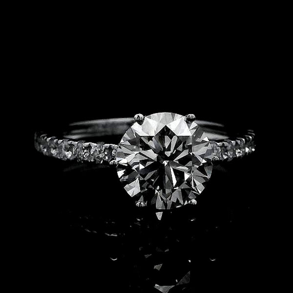 2.78 Carats Lab Grown Diamond 14K Gold Ring