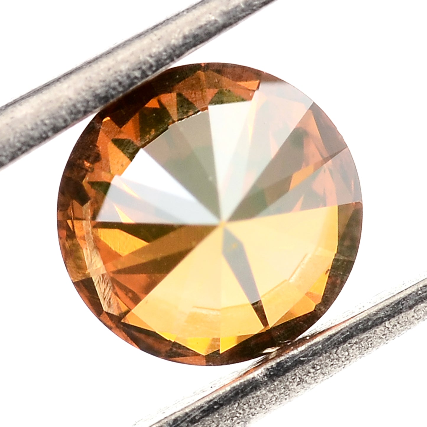 0.50 Red Diamond Round Loose Gemstone