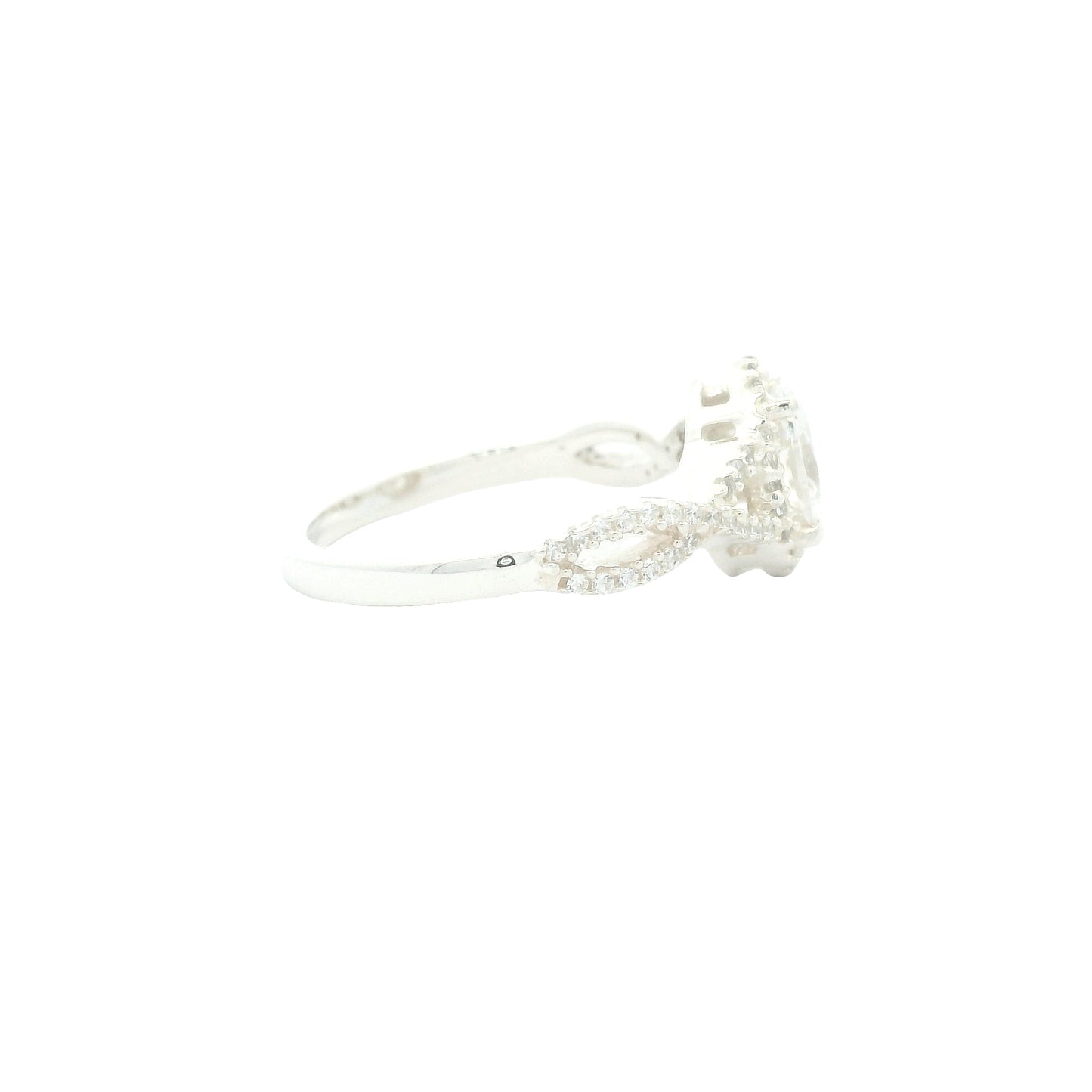 6.29 Ct Cubic Zirconia 925 Sterling Silver Ring