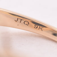 6.30 Ct Oval Sapphire 9K Gold Ring