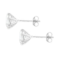 3.11 Carats Lab Grown Diamond 14K Gold Earrings