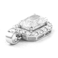2.52 Carats Lab Grown Diamond 14K Gold Pendant