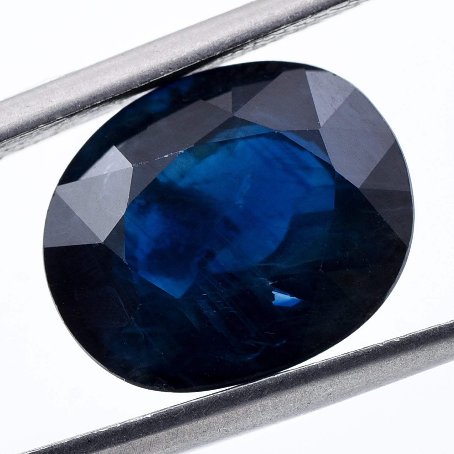 11.31 Natural Corundum Sapphire Oval Mixed Cut Gemstone