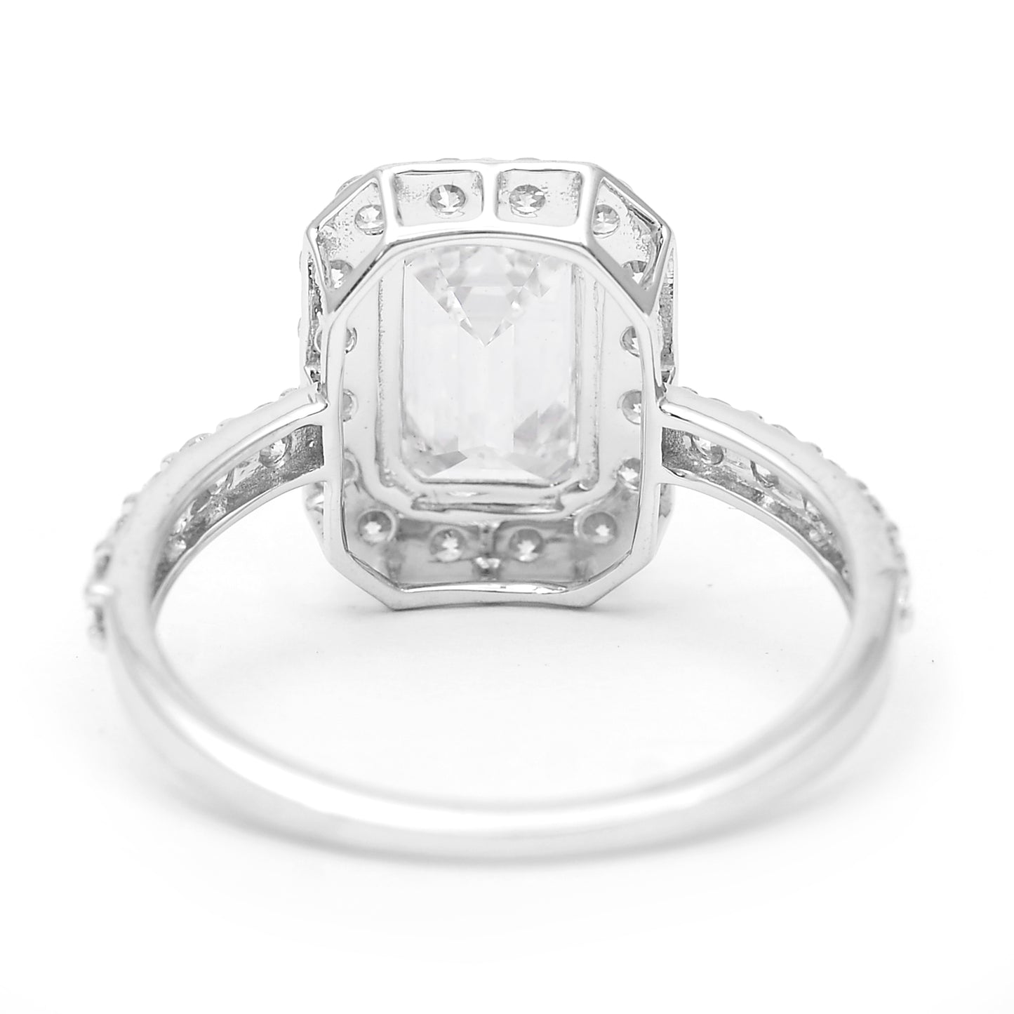 2.63 Carats Lab Grown Diamond 14K Gold Ring