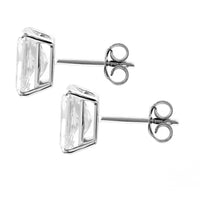 3.78 Carats Lab Grown Diamond 14K Gold Earrings