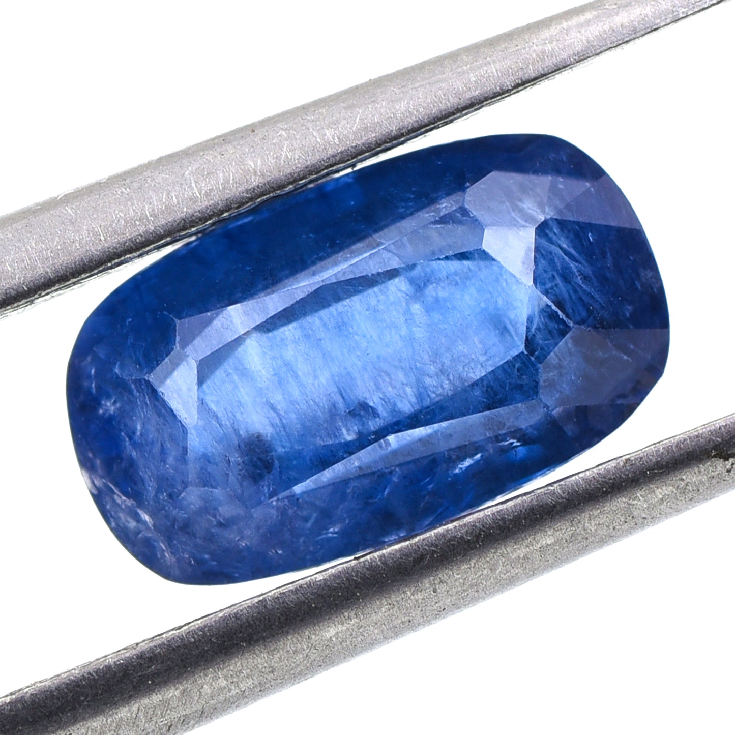 2.35 Natural Corundum Sapphire Rectangular Cushion Mixed Cut Gemstone