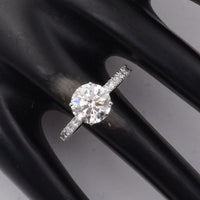 2.39 Carats Lab Grown Diamond 14K Gold Ring