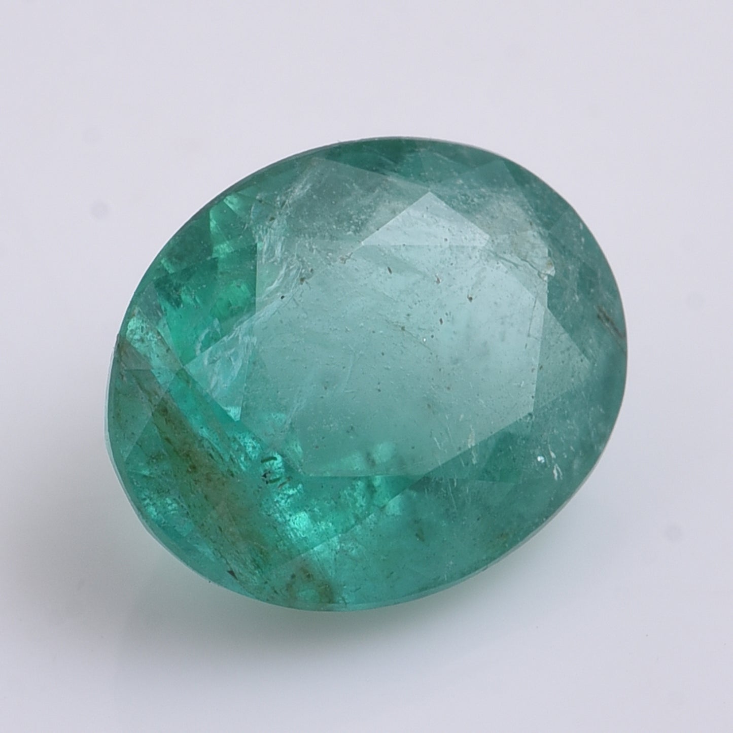 2.39 Natural Beryl Emerald Oval Mixed Cut Gemstone