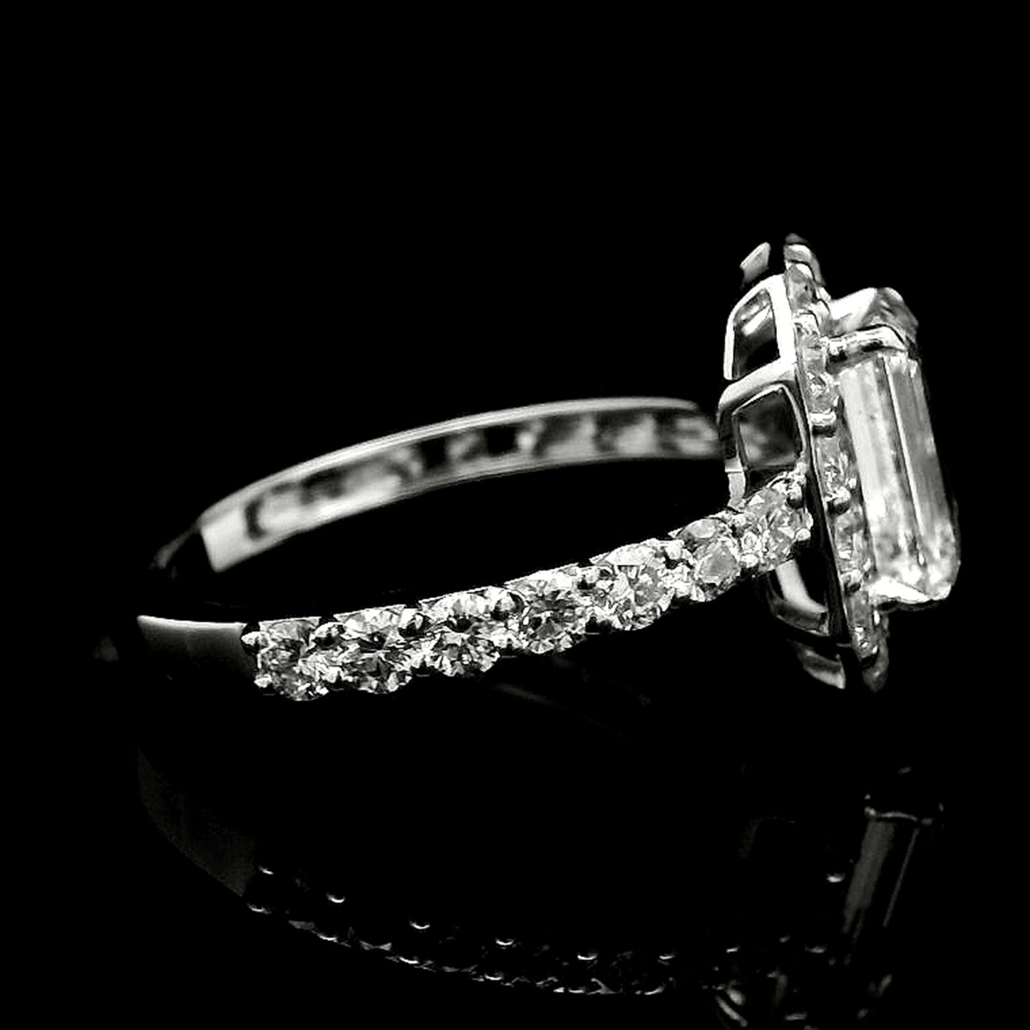 2.78 Carats Lab Grown Diamond 14K Gold Ring