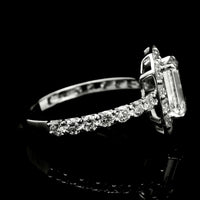 2.78 Carats Lab Grown Diamond 14K Gold Ring