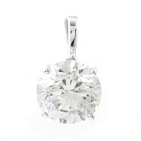 2.23 Carats Lab Grown Diamond 14K Gold Pendant