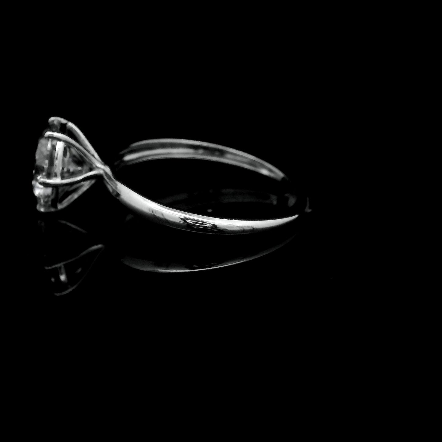 2.08 Ct Round Lab Grown Diamond 14K Gold Ring