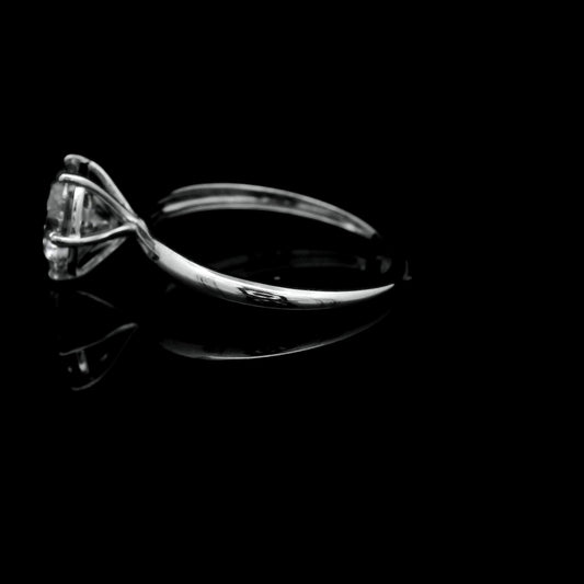2.08 Ct Round Lab Grown Diamond 14K Gold Ring